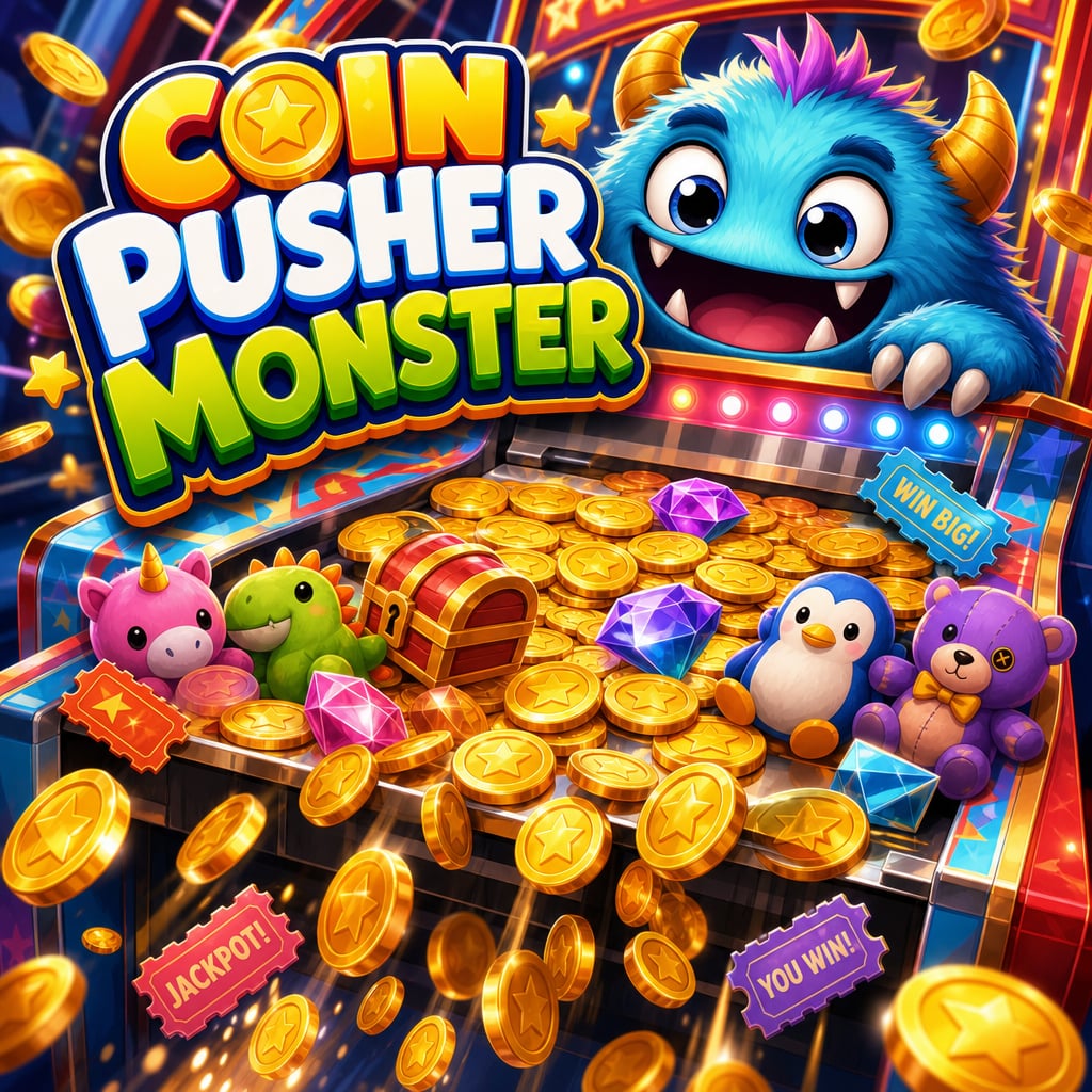 Coin Pusher Monster