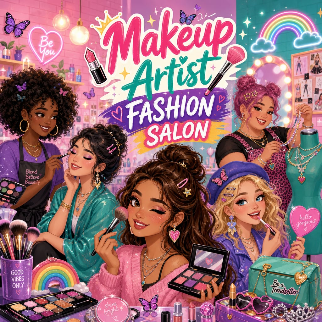 Makeup Artist Fashion Salon